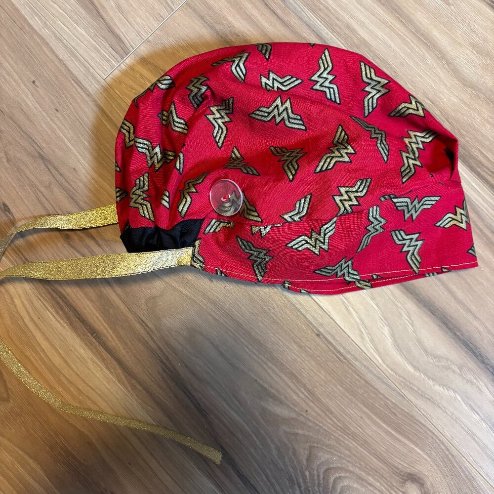 Wonder Woman Scrub Cap